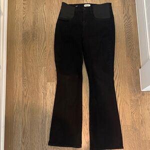 L'AGENCE Black Denim Maternity Jeans